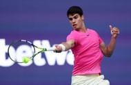 Carlos Alcaraz during the 2023 Miami Open